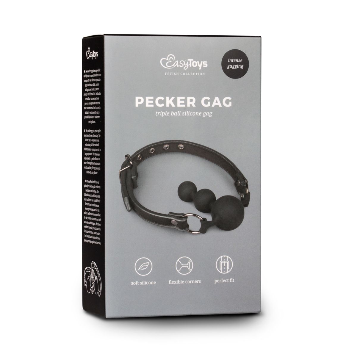 EasyToys Fetish Ballknebel – Silikonkugeln