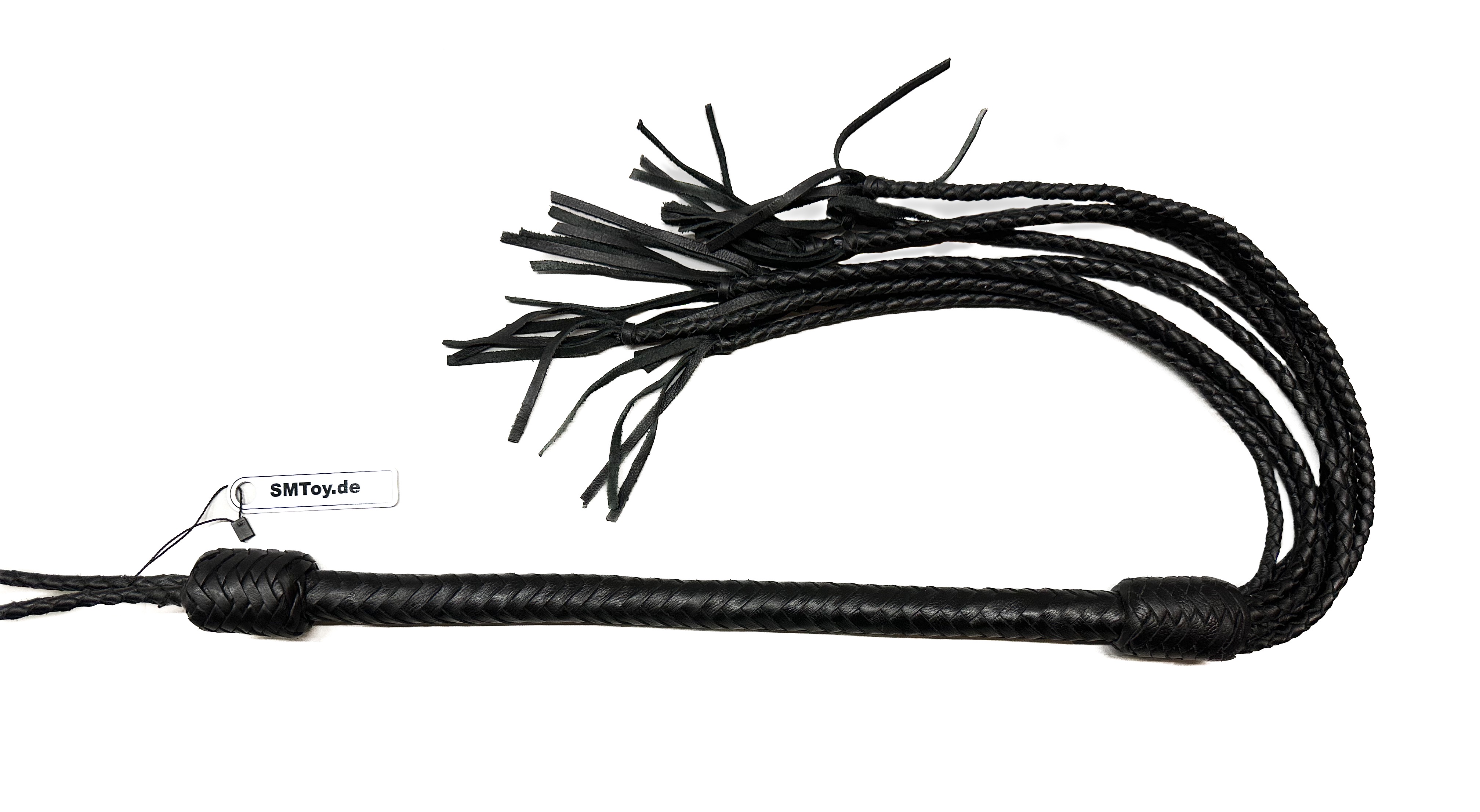 der Kater - Leder Peitsche - geflochten, 9-Tail