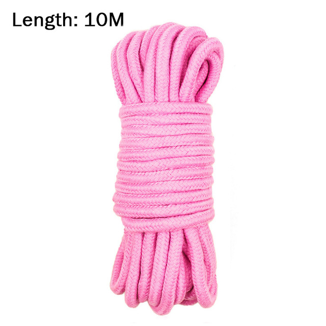 Baumwollseil 8mm 10 Meter in rosa!