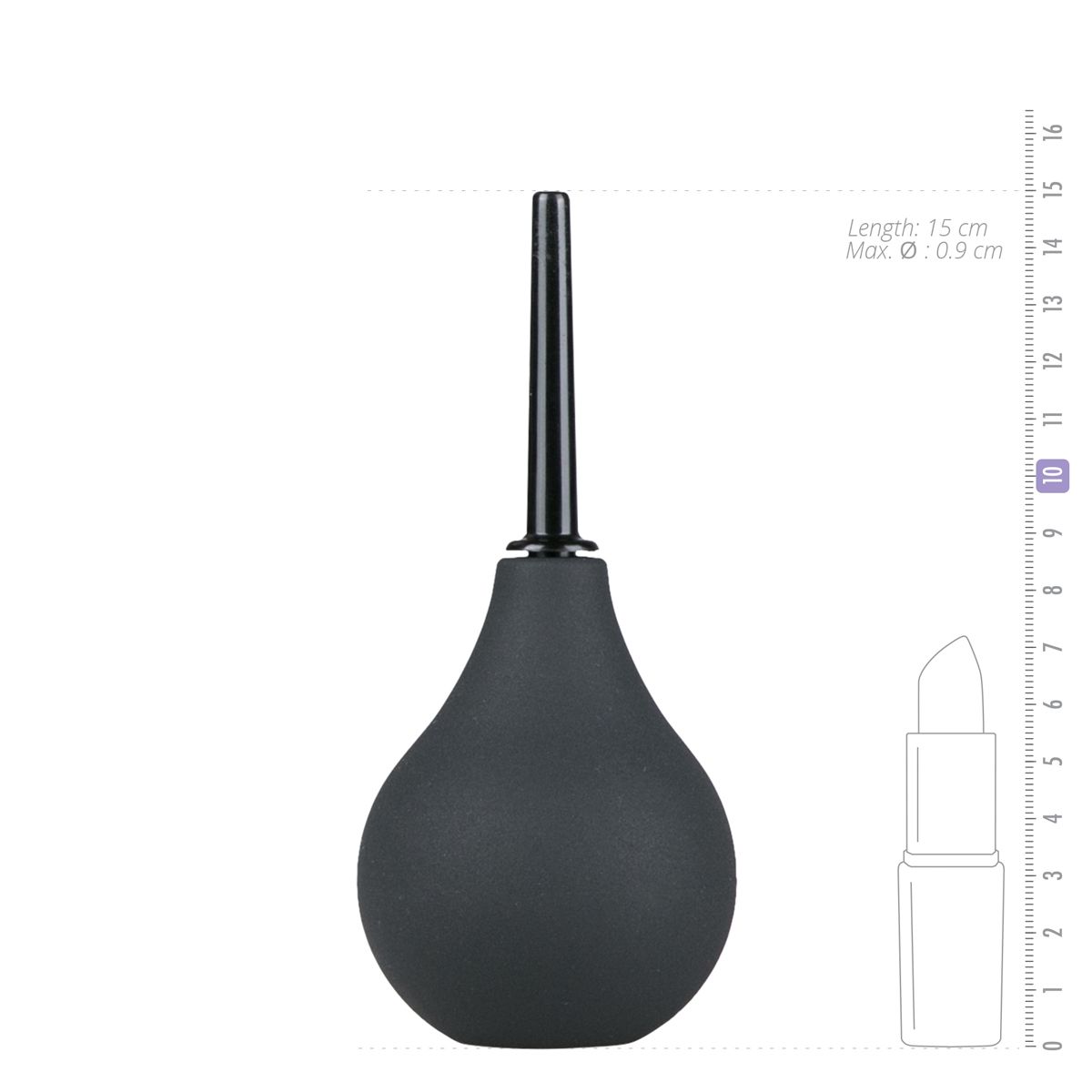Analdusche mit Pumpball in drei Größen – 125 ml
