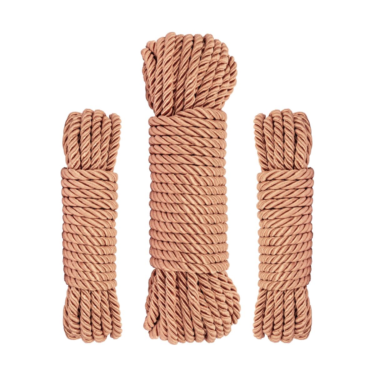 Rosy Gold – Rope Set – Luxuriöse Bondage-Seile