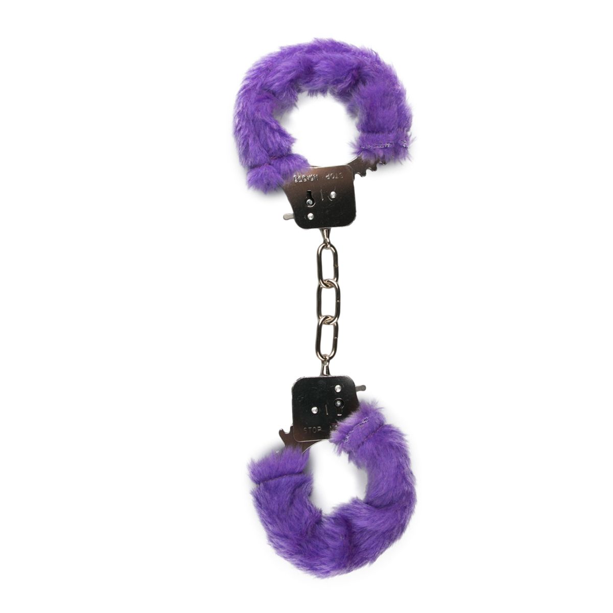 EasyToys Fetish Plüsch-Handschellen – Violett